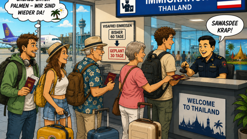 Thailand plant Visa-Änderung