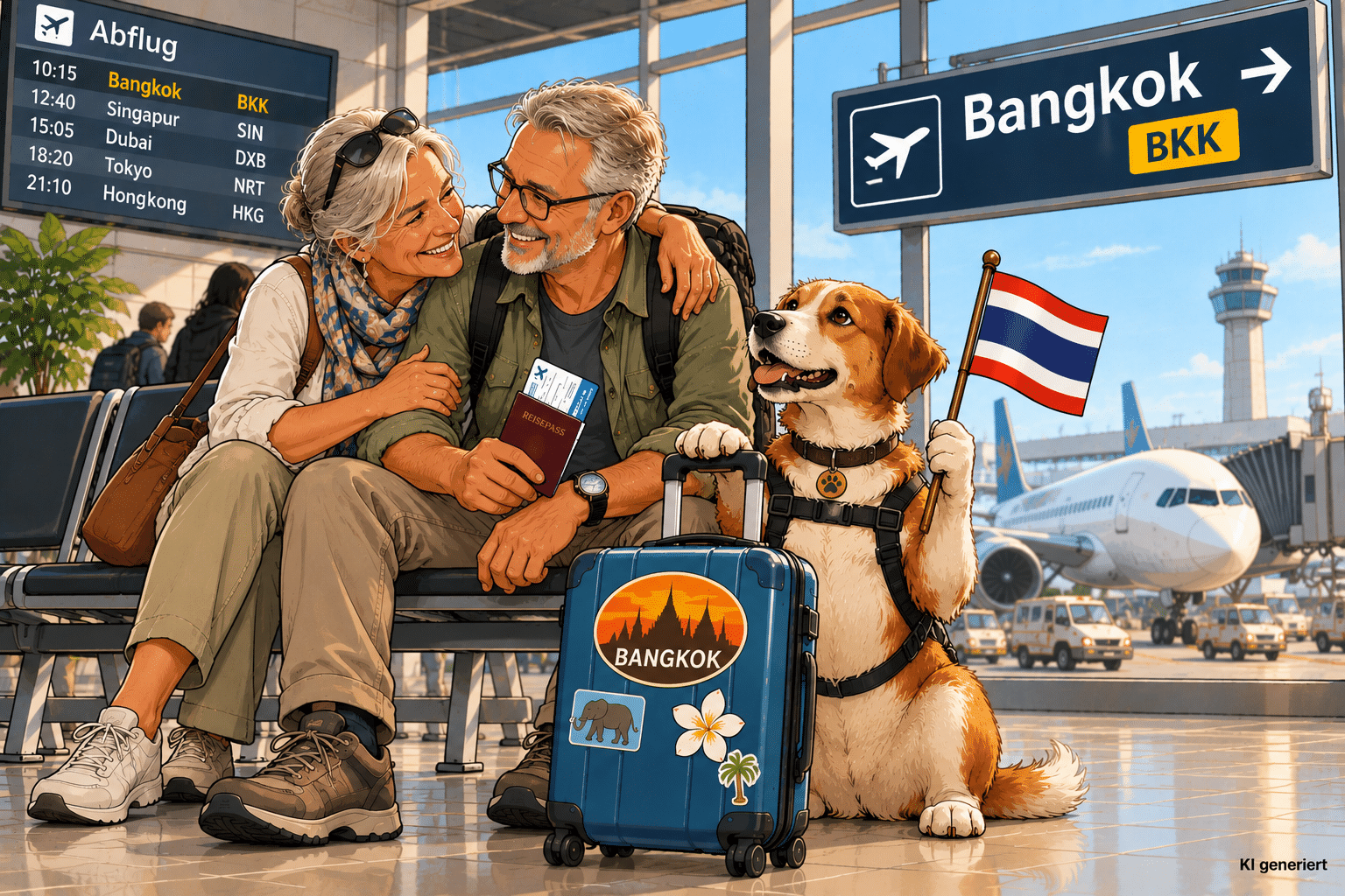 Haustiere nach Thailand mitnehmen: Einreise mit Hund oder Katze